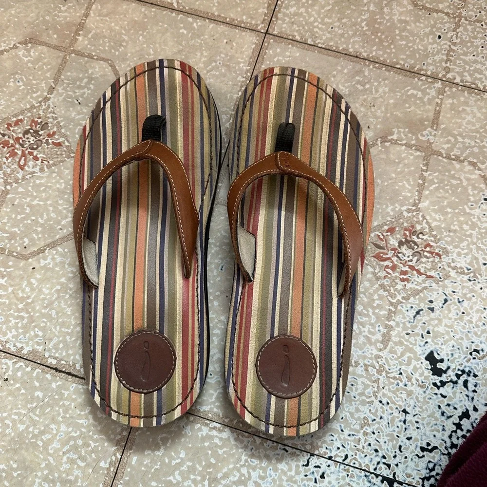 Clarks Privo Brown Sandals with Striped Pattern size 8M
Slightly worn - Picture 3 of 4